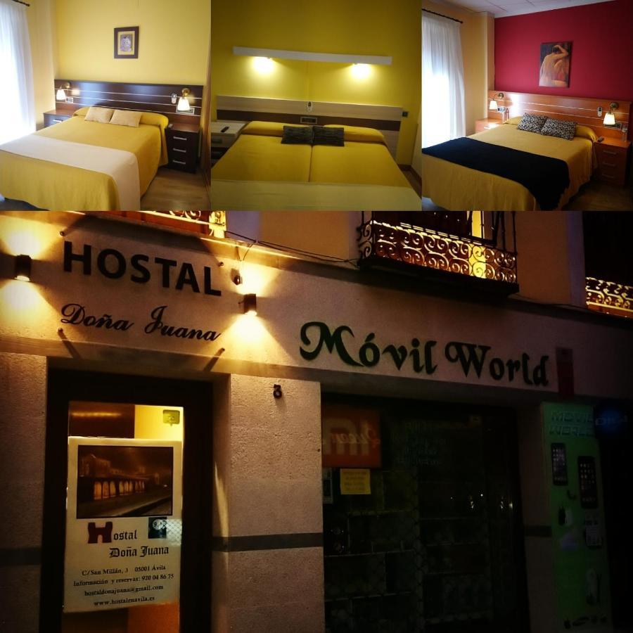 Ávila Hostal Dona Juana מראה חיצוני תמונה